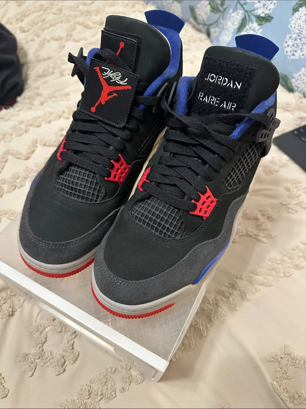 Jordan Rare Air Black/Gray/Red/Blue Men's Sneakers